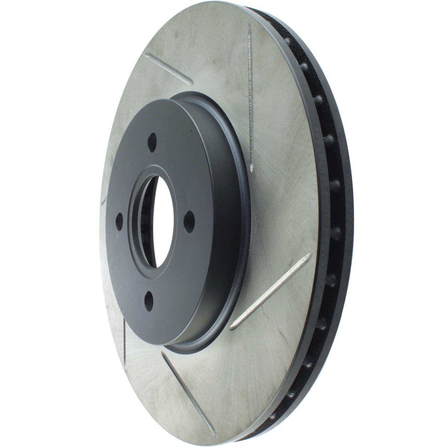 StopTech 2002-2004 Ford Focus SVT Cryo Slotted Front Left Sport Brake Rotor 126.61071CSL