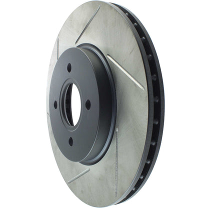 StopTech 2002-2004 Ford Focus SVT Cryo Slotted Front Right Sport Brake Rotor 126.61071CSR