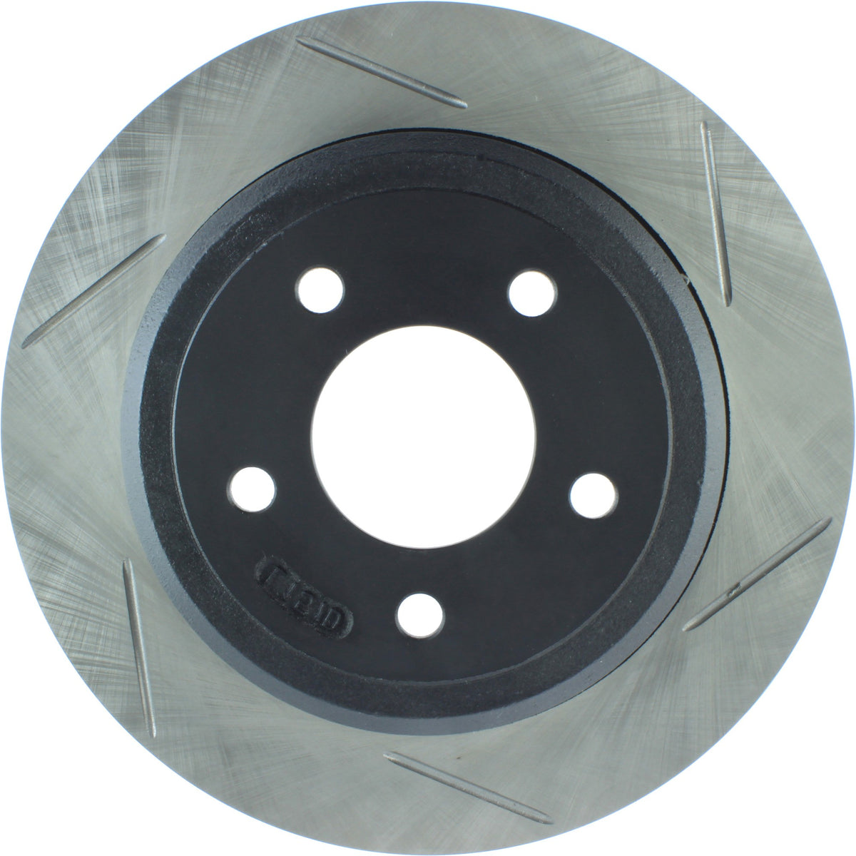 StopTech Sport Slotted Brake Rotor; Rear Left