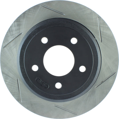 StopTech Sport Slotted Brake Rotor; Rear Left