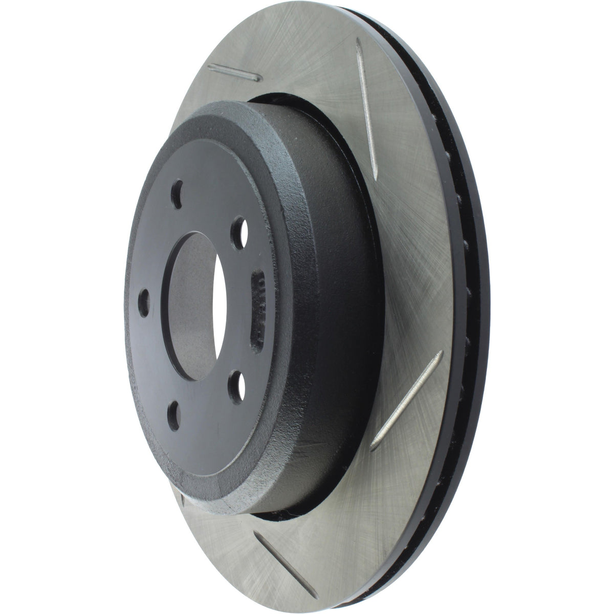 StopTech Sport Slotted Brake Rotor; Rear Left