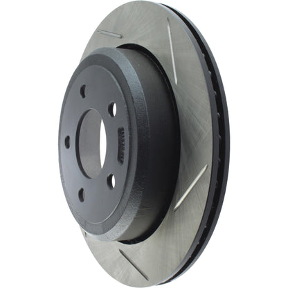 StopTech Sport Slotted Brake Rotor; Rear Left