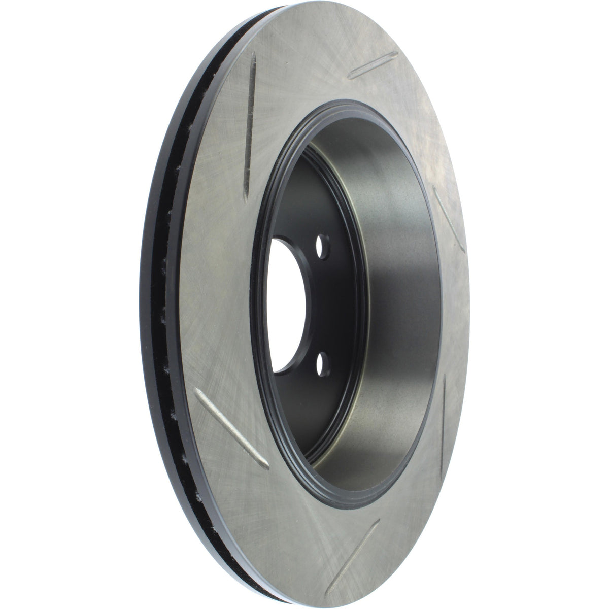StopTech Sport Slotted Brake Rotor; Rear Left