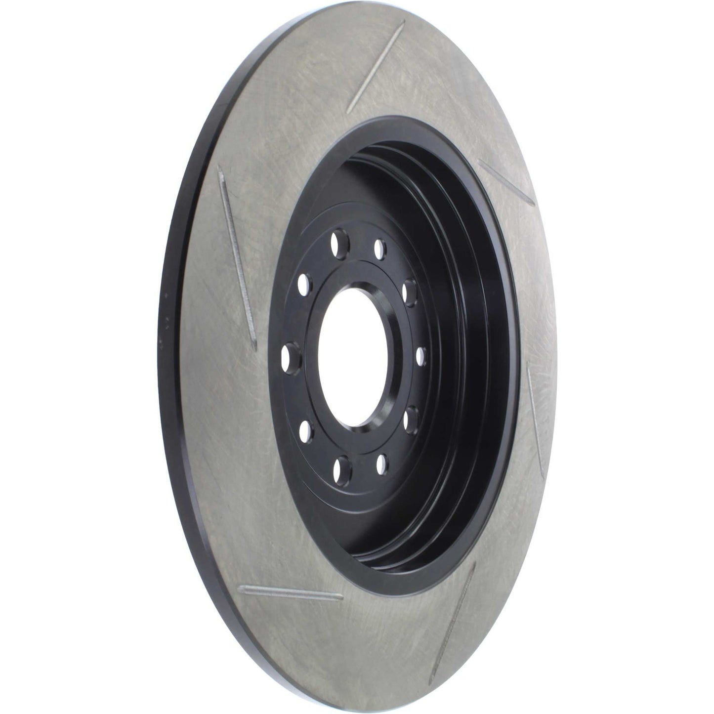 StopTech 08-14 Ford Taurus Rear Left Cryo Slotted Sport Brake Rotor 126.61081CSL