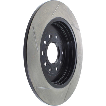 StopTech 08-14 Ford Taurus Rear Left Cryo Slotted Sport Brake Rotor 126.61081CSL