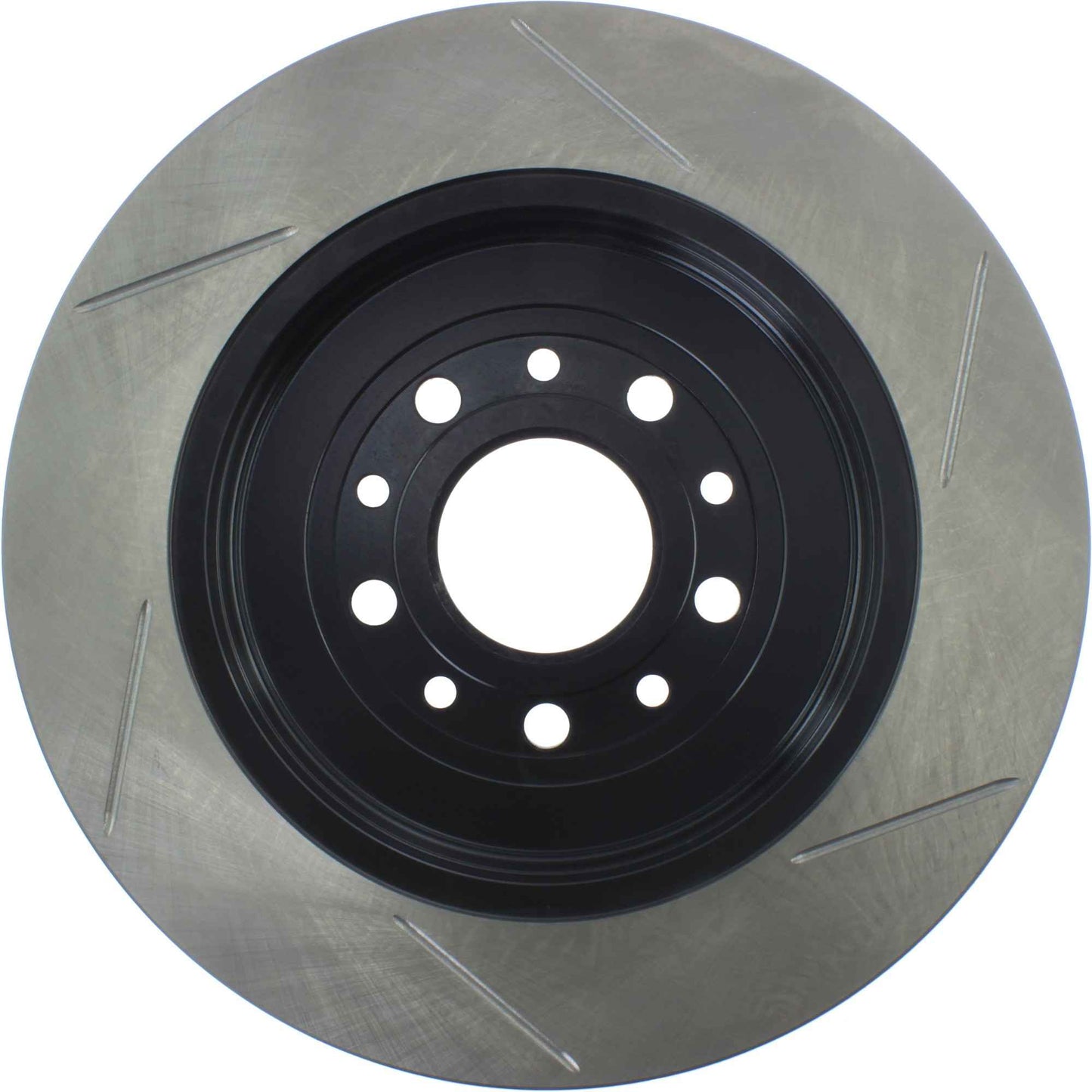 StopTech 08-14 Ford Taurus Rear Right Cryo Slotted Sport Brake Rotor 126.61081CSR