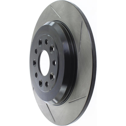StopTech Sport Slotted Brake Rotor; Rear Left