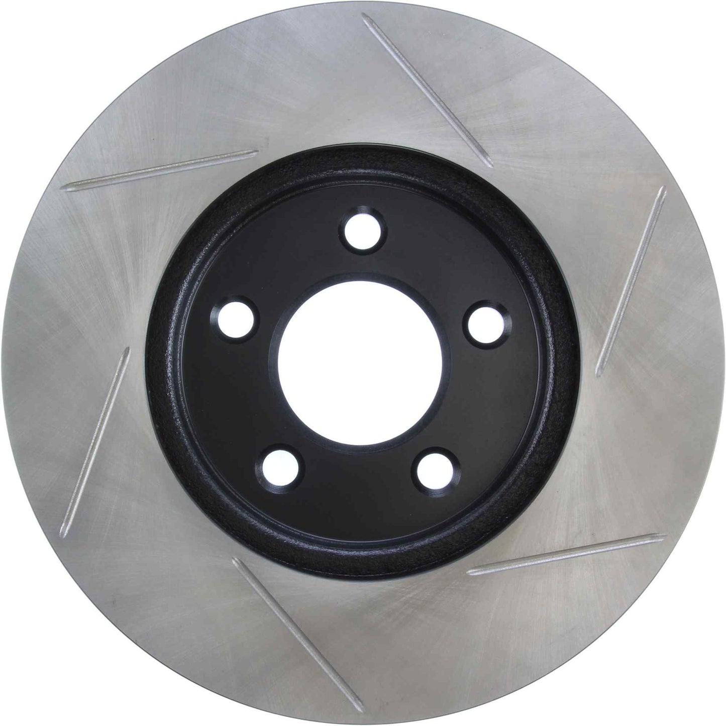 StopTech PowerSlot 05-09 Mustang Cobra/Mach 1 V6 4.0L (Exc ABS) Front Right Slotted CRYO-STOP Rotor 126.61085CSR