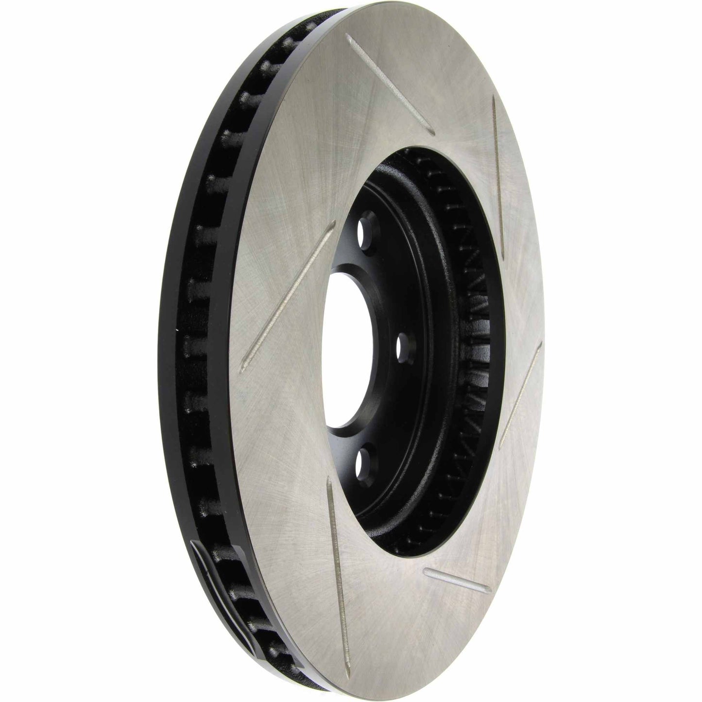 StopTech Power Slot 05-09 Ford Mustang Cobra/Mach 1 V6 4.0L (Exc ABS) Front Right Slotted Rotor 126.61085SR