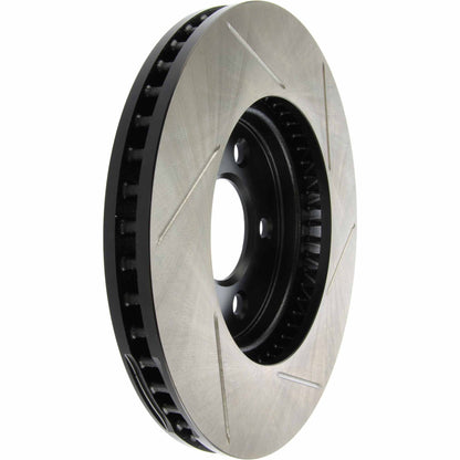 StopTech Power Slot 05-09 Ford Mustang Cobra/Mach 1 V6 4.0L (Exc ABS) Front Right Slotted Rotor 126.61085SR