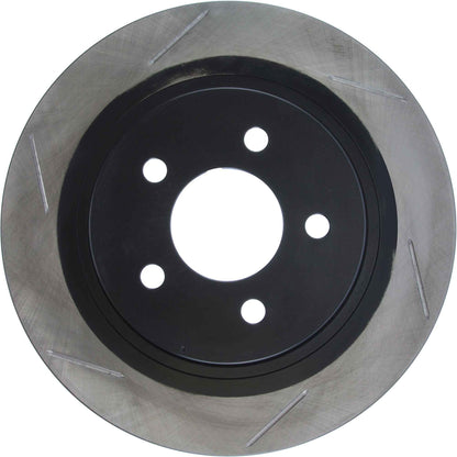 StopTech Power Slot 05-10 Mustang V6/4.0L / GT V8-4.6L Rear Right Slotted Rotor 126.61087SR