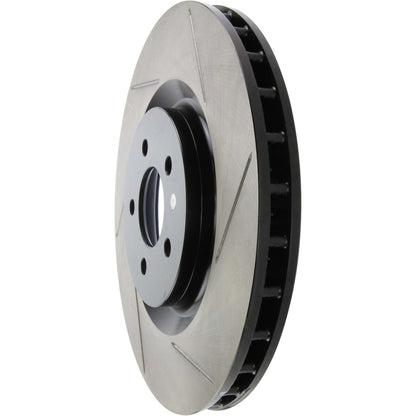 StopTech Power Slot Cryo 07-08 Ford Mustang Shelby Front Left Slotted Rotor 126.61089CSL