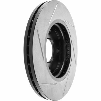 StopTech 2011-2013 Ford Fiesta 1.6L Slotted Left Front Rotor 126.61096SL