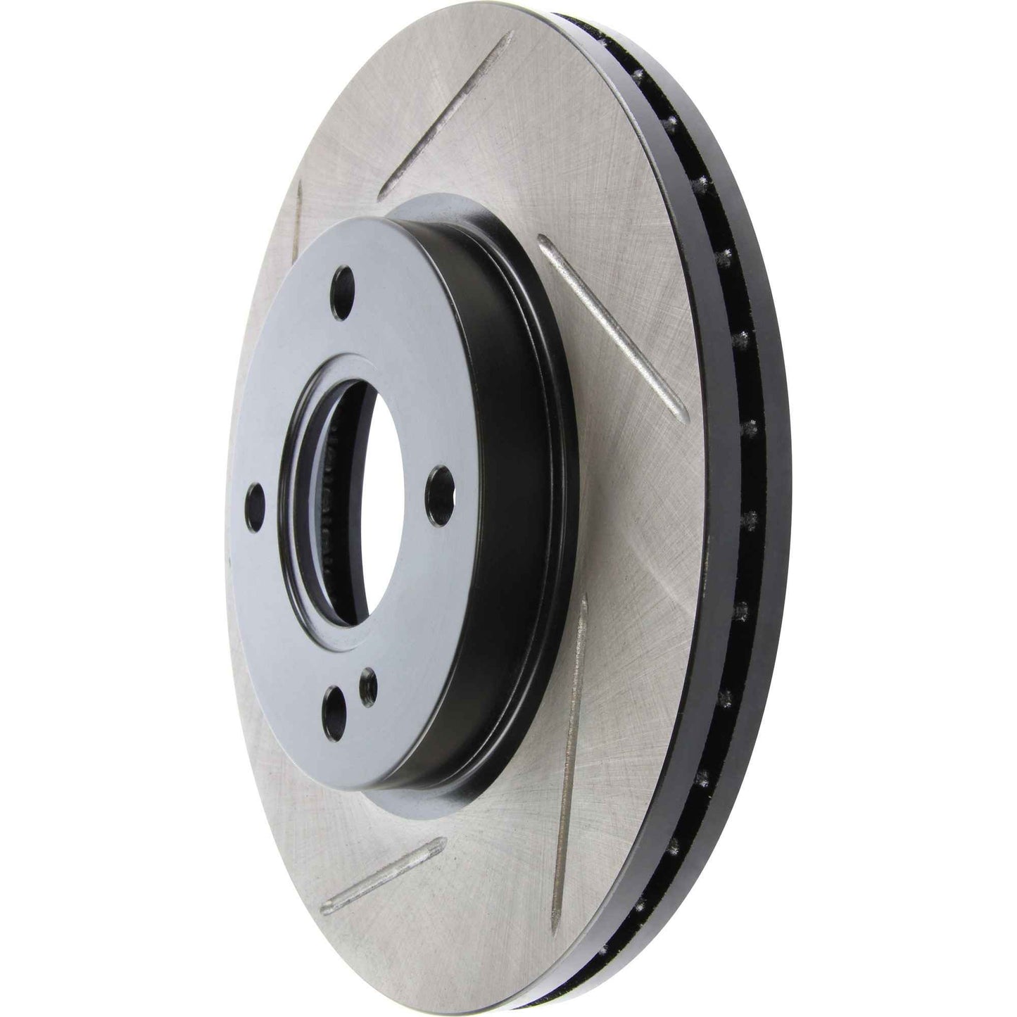 StopTech 2011-2013 Ford Fiesta 1.6L Slotted Right Front Rotor 126.61096SR