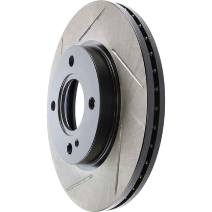 StopTech 2011-2013 Ford Fiesta 1.6L Slotted Right Front Rotor 126.61096SR