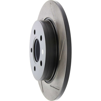 StopTech Sport Slotted Brake Rotor; Rear Left