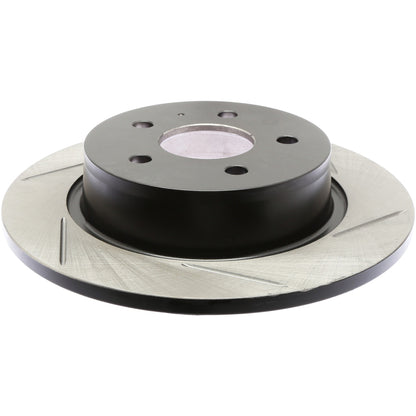 StopTech Sport Slotted Brake Rotor; Rear Left