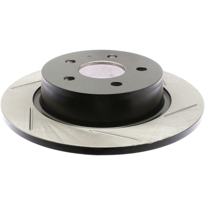 StopTech Sport Slotted Brake Rotor; Rear Left