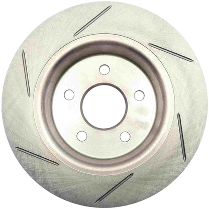 StopTech Sport Slotted Brake Rotor; Rear Left