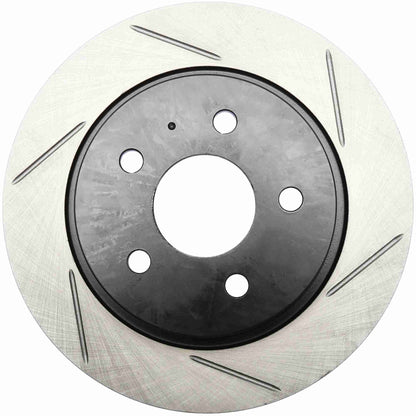 StopTech Sport Slotted Brake Rotor; Rear Left
