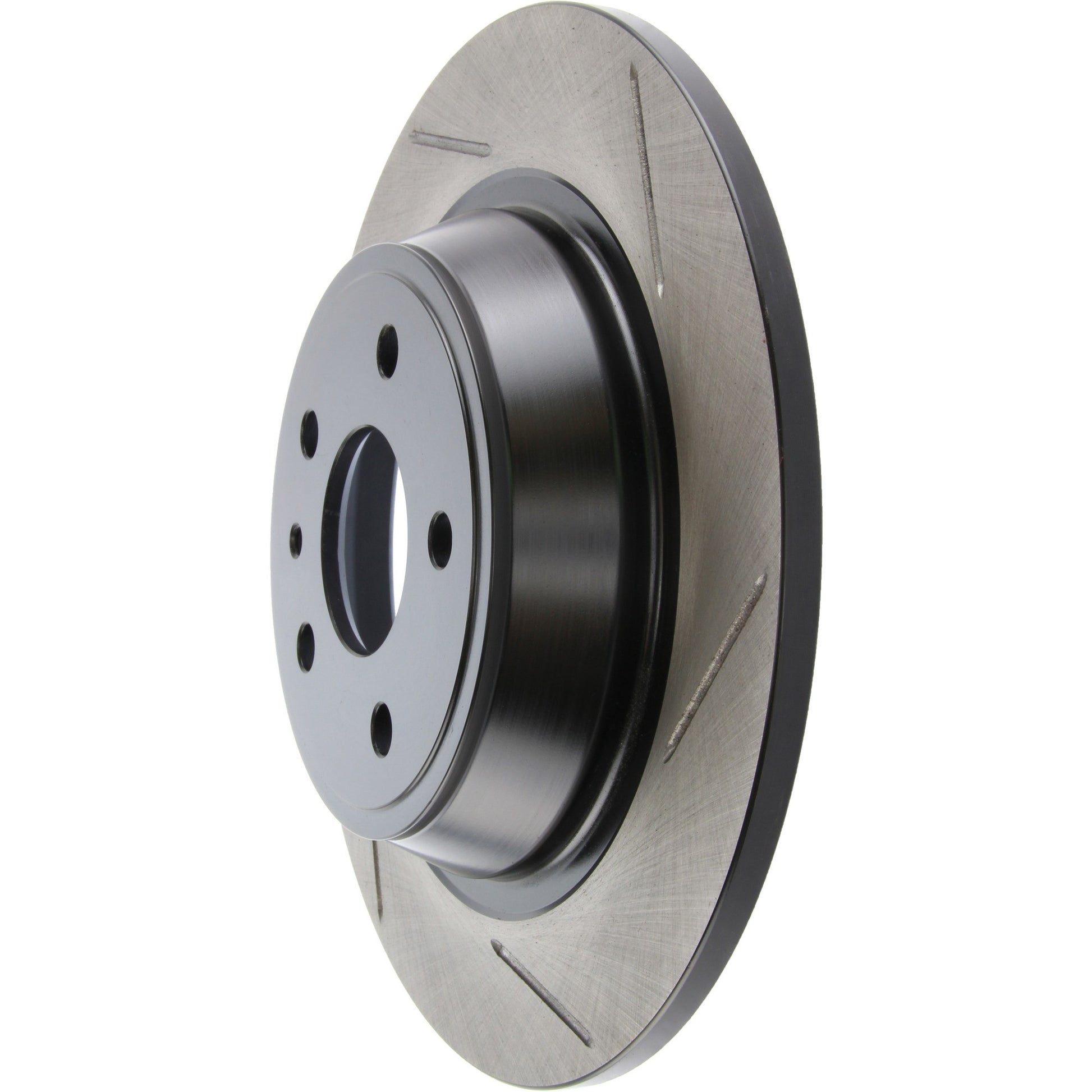 StopTech Sport Slotted Brake Rotor; Rear Left