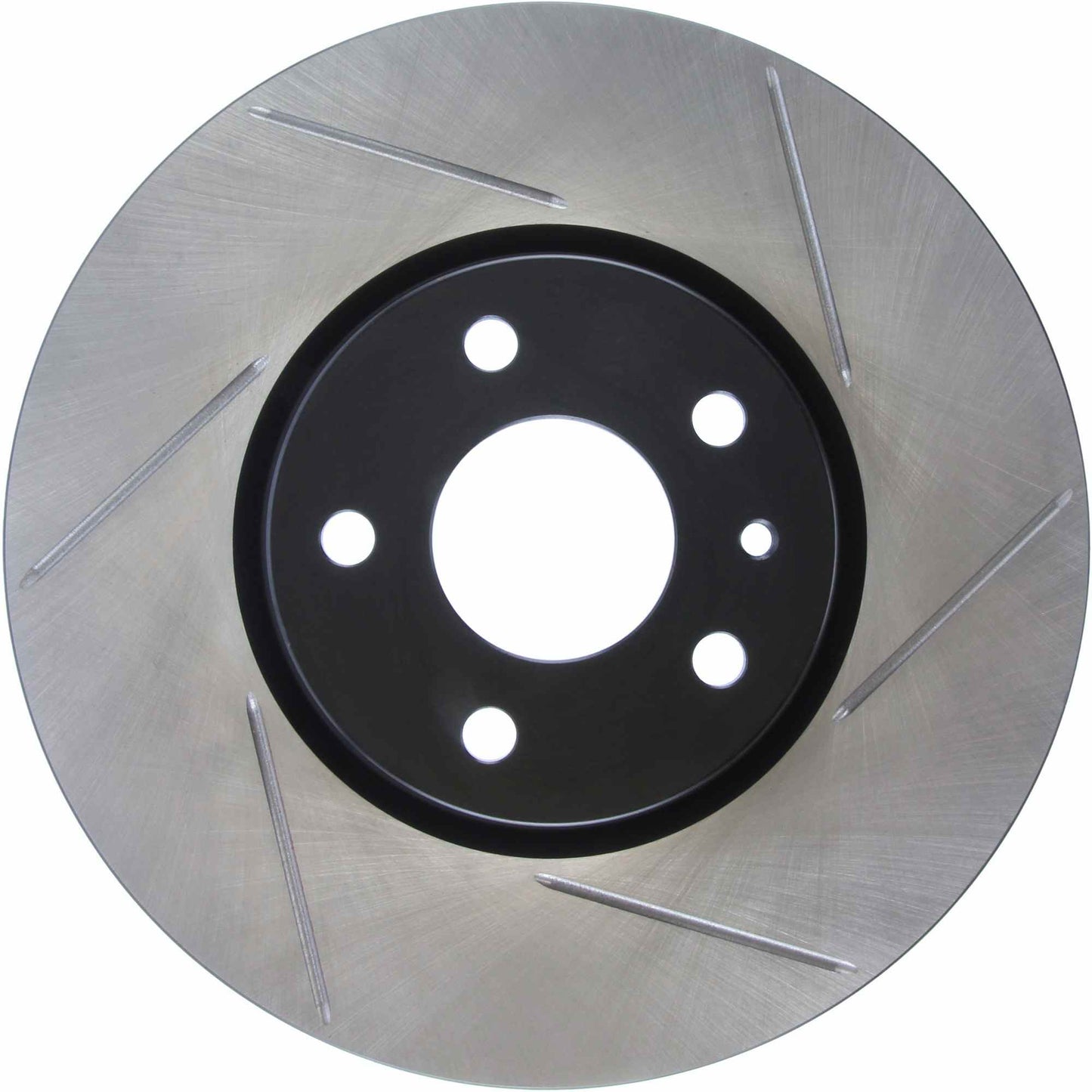 StopTech 13-16 Ford Fusion Left Front Disc Slotted Premium Brake Rotor 126.61104SL