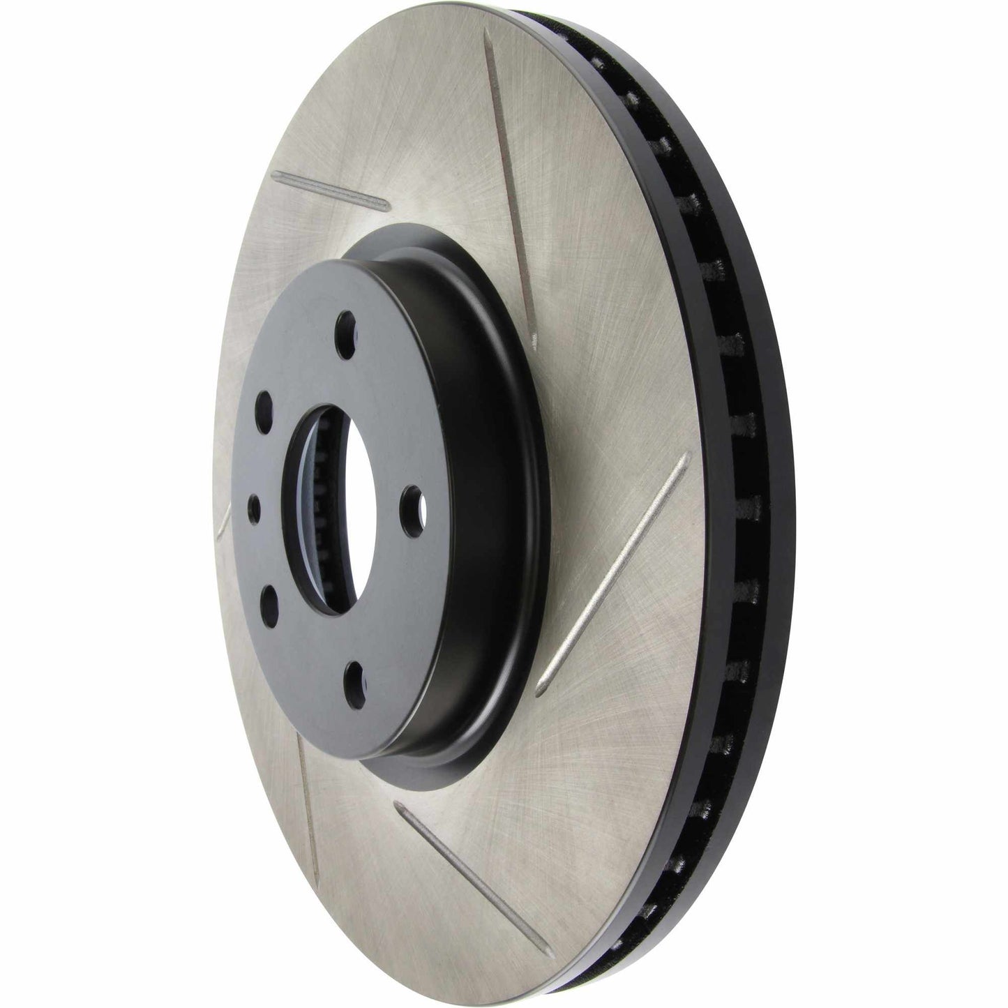StopTech 13-16 Ford Fusion Left Front Disc Slotted Premium Brake Rotor 126.61104SL