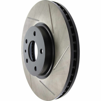 StopTech 13-16 Ford Fusion Left Front Disc Slotted Premium Brake Rotor 126.61104SL