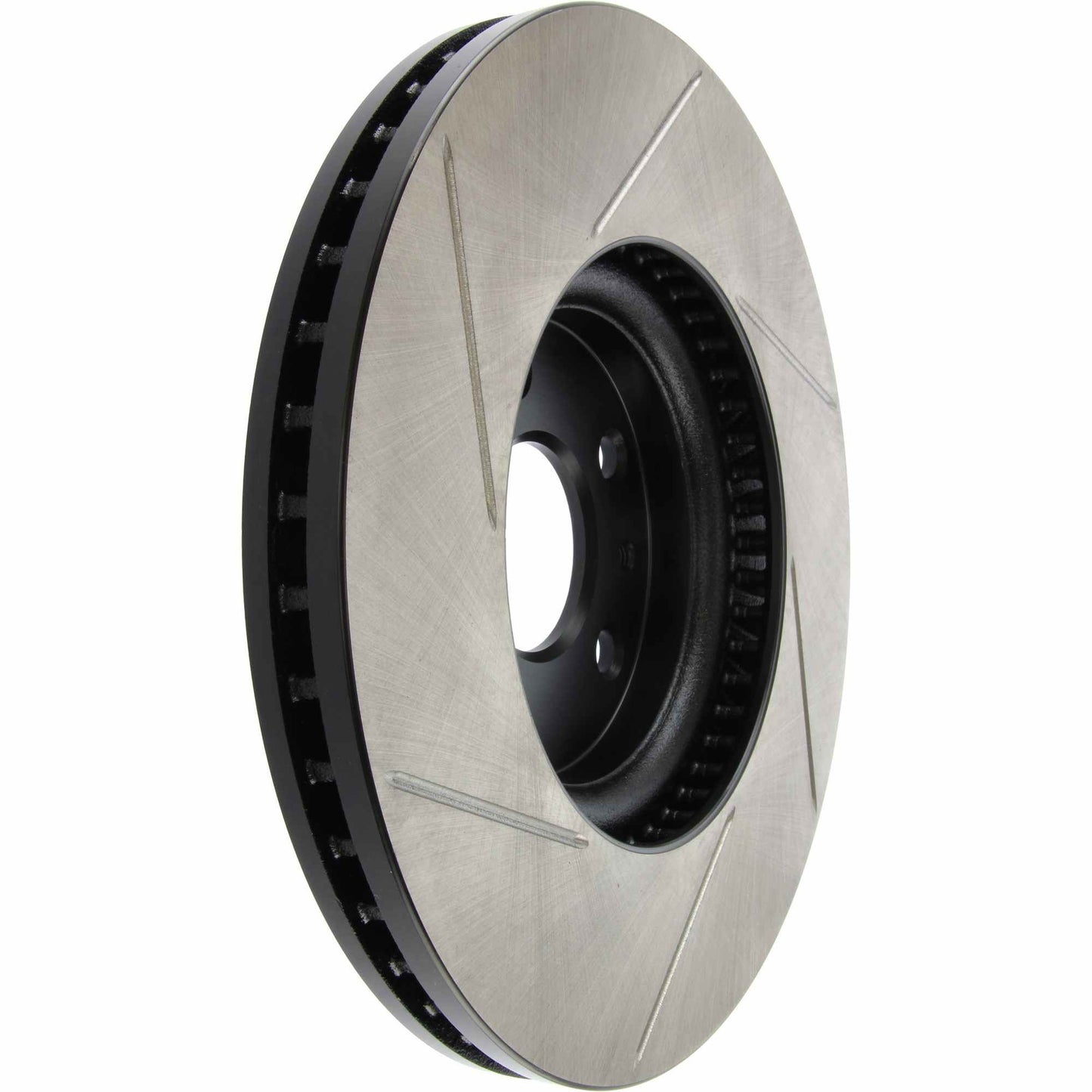StopTech 13-16 Ford Fusion Left Front Disc Slotted Premium Brake Rotor 126.61104SL