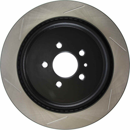 StopTech Sport Slotted Brake Rotor; Rear Left