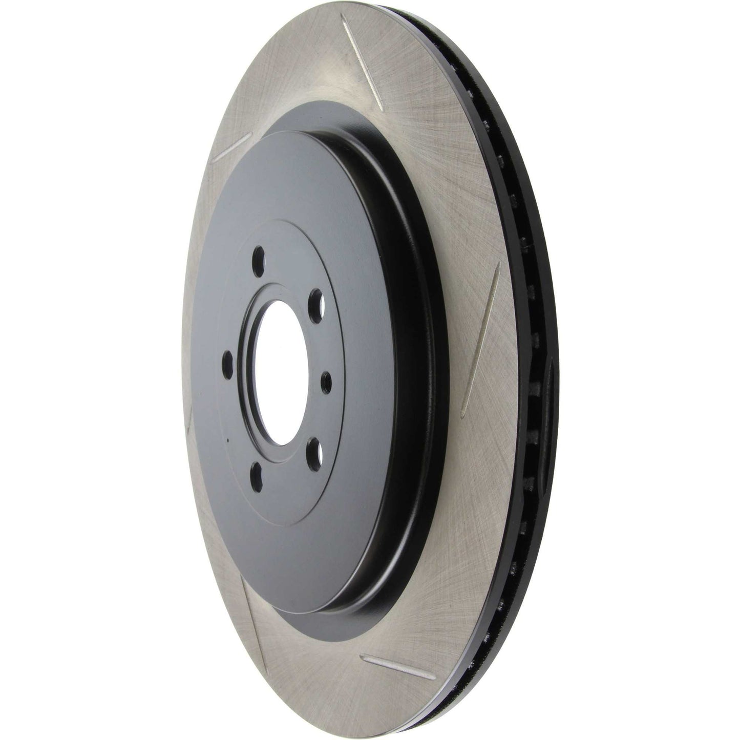 StopTech Sport Slotted Brake Rotor; Rear Left