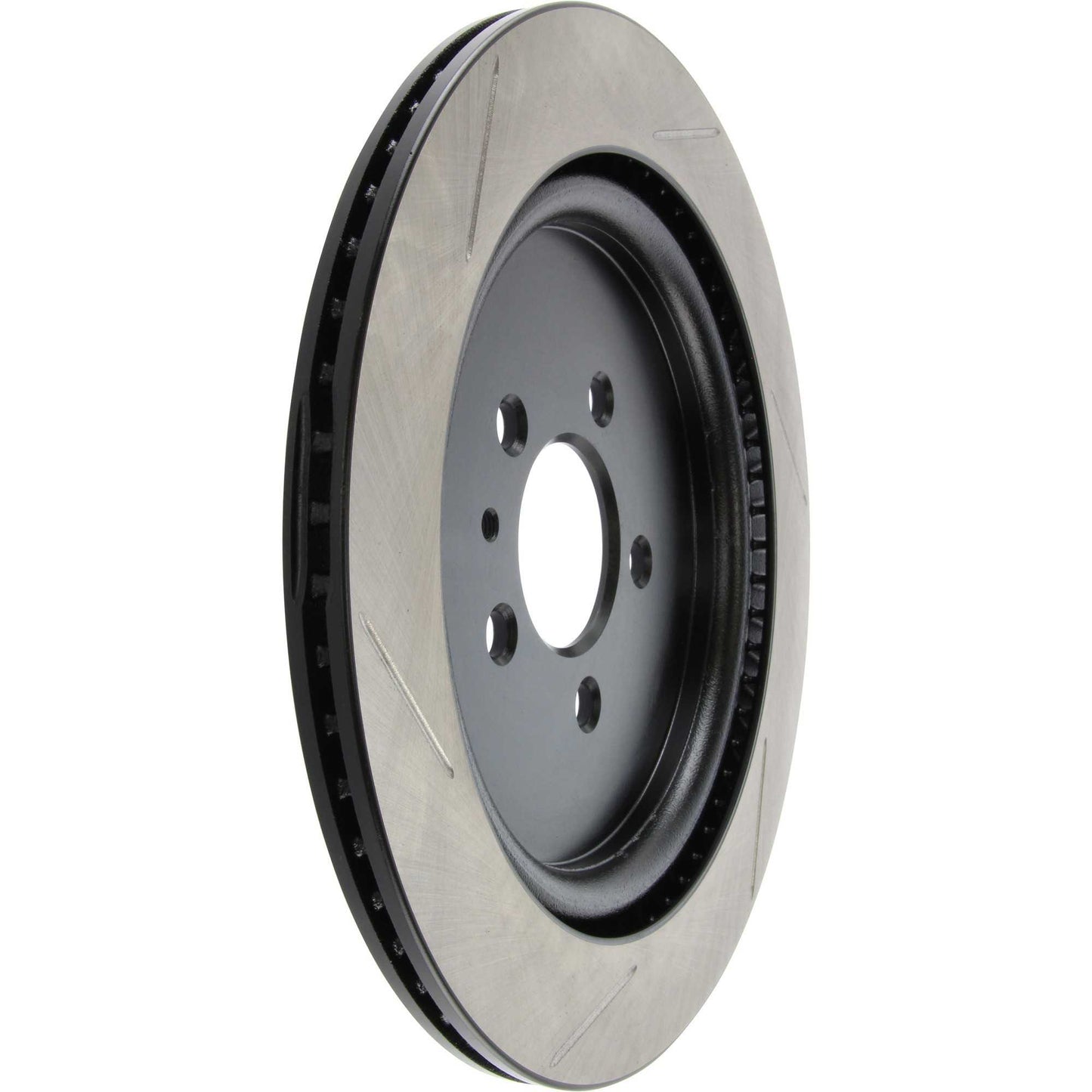 StopTech Sport Slotted Brake Rotor; Rear Left