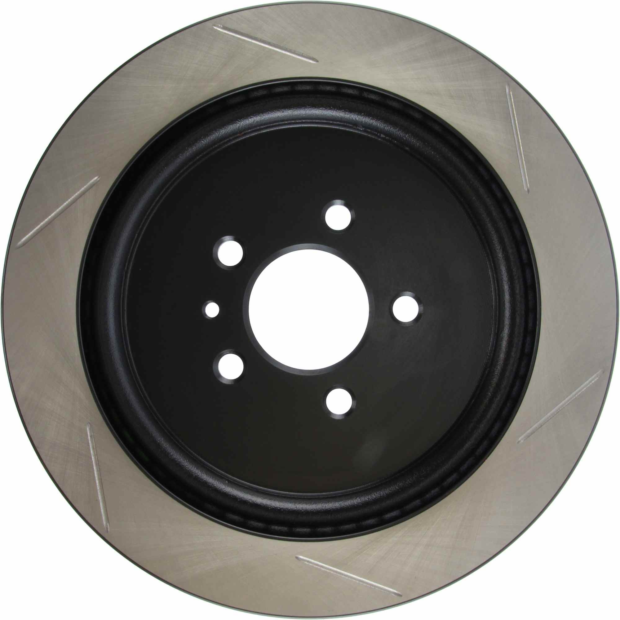 StopTech Premium High Carbon 13-14 Ford Mustang/Shelby GT500 Right Rear Disc Slotted Brake Rotor 126.61105SR