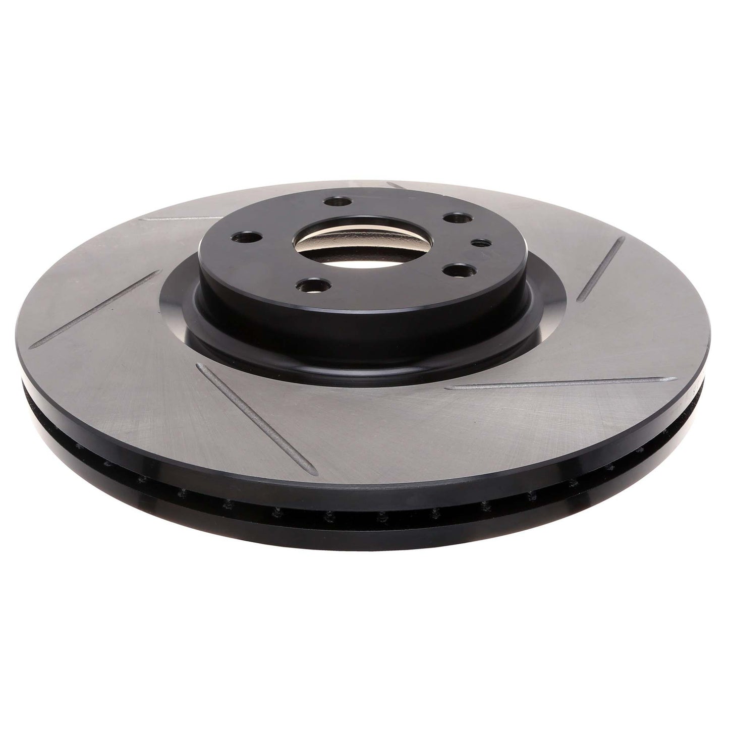 StopTech 13-18 Ford Fusion / Lincoln MKZ Sport Slotted Front Left Rotor 126.61108SL
