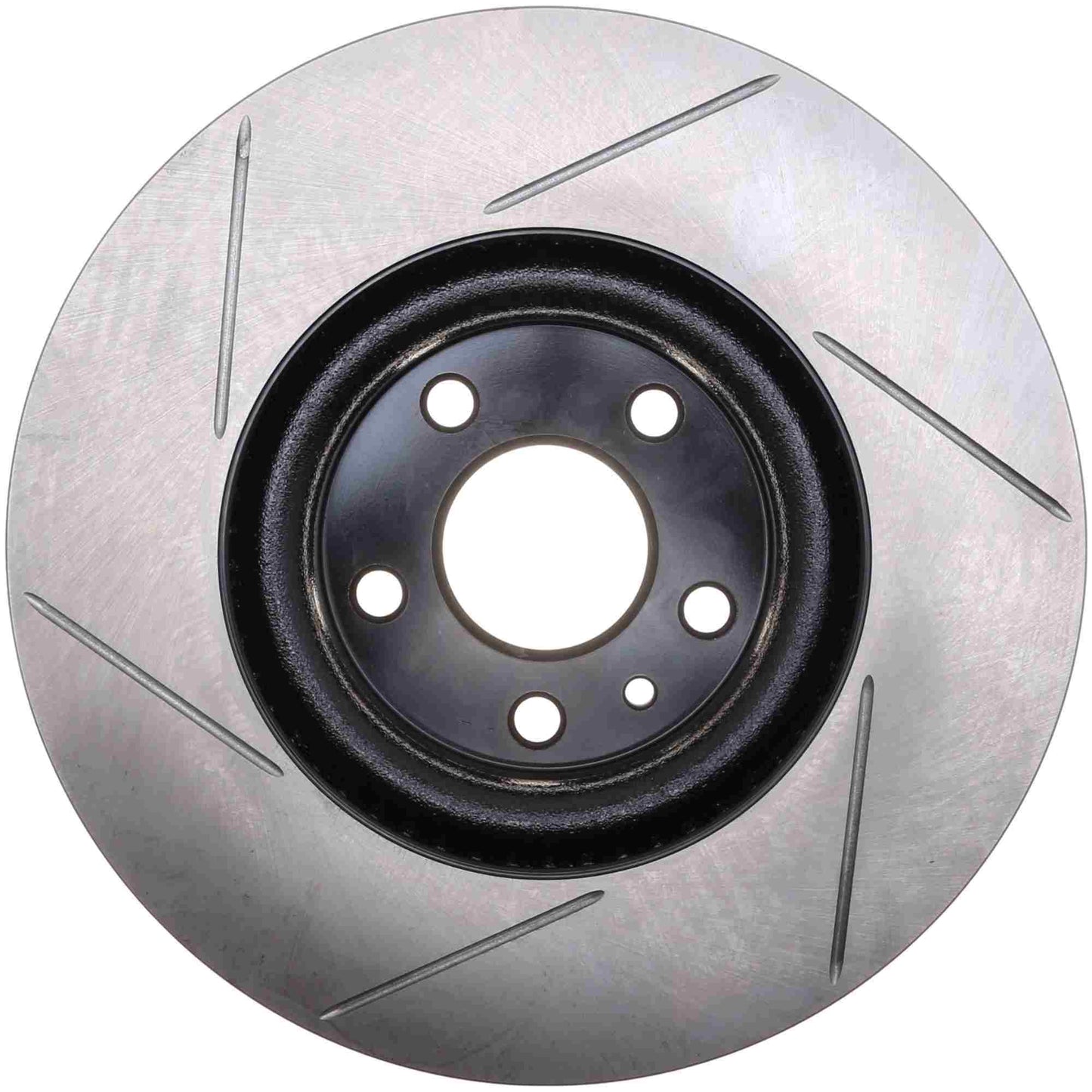 StopTech 13-18 Ford Fusion / Lincoln MKZ Sport Slotted Front Left Rotor 126.61108SL