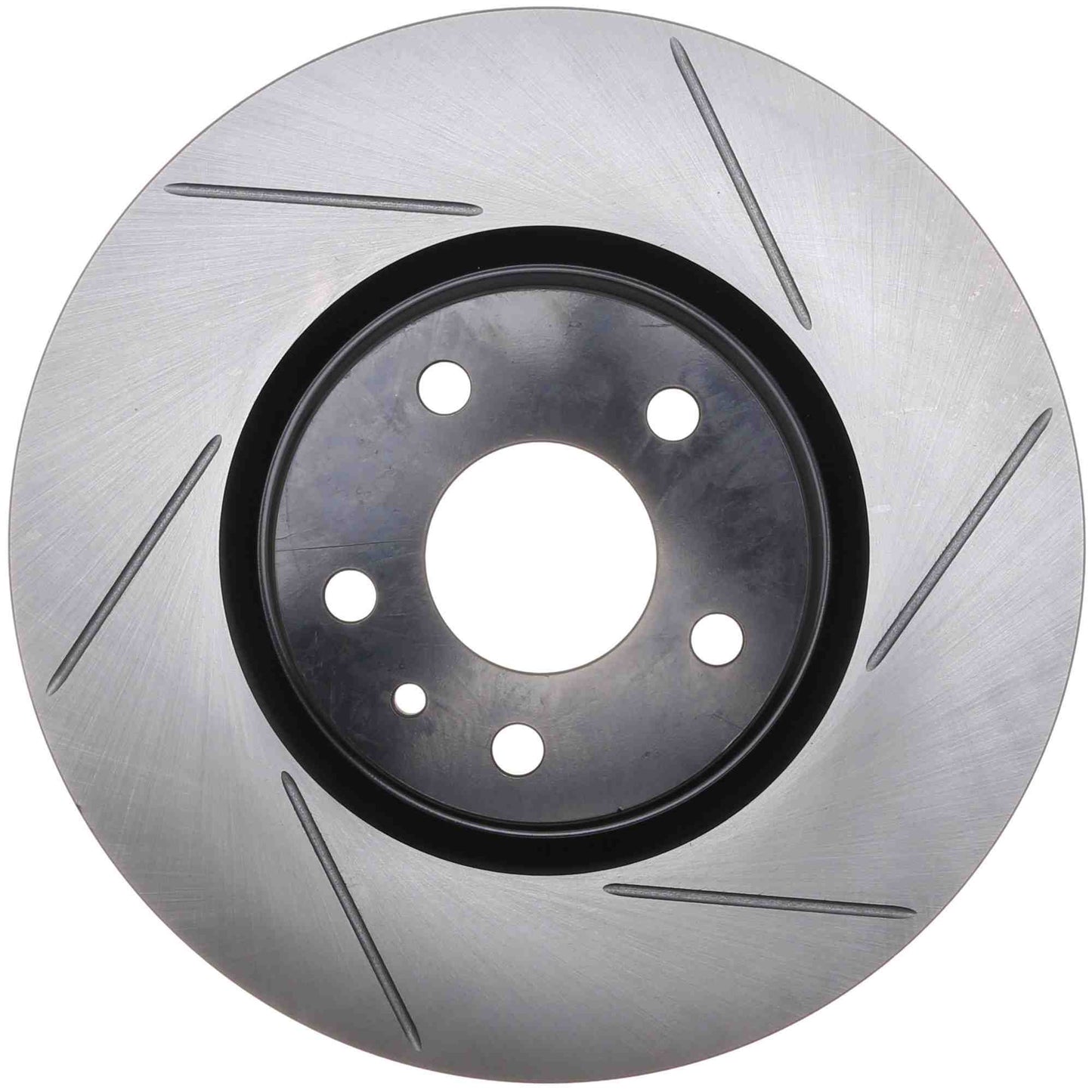 StopTech 13-18 Ford Fusion / Lincoln MKZ Sport Slotted Front Left Rotor 126.61108SL