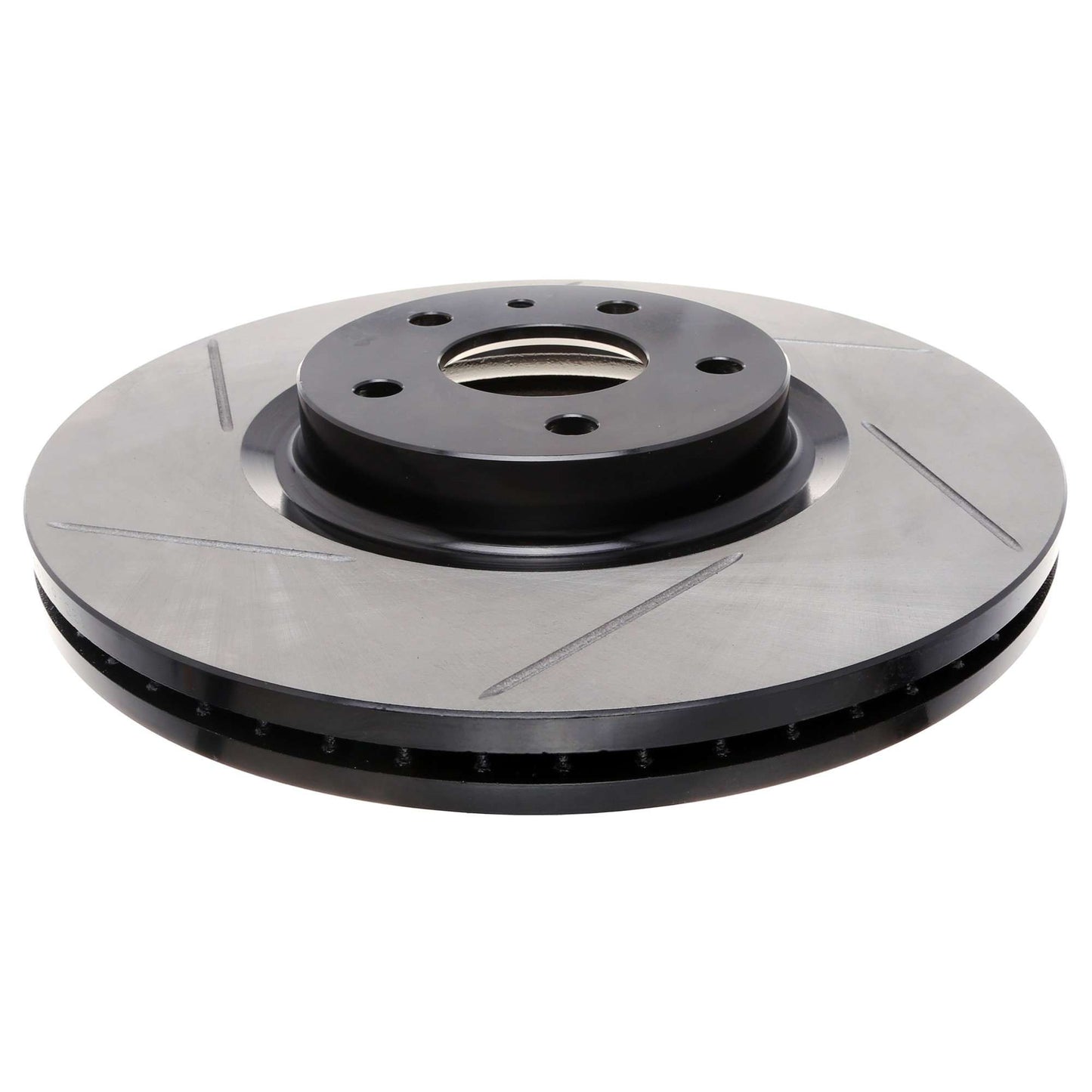 StopTech 13-18 Ford Fusion / Lincoln MKZ Front Right Sport Slotted Brake Rotor 126.61108SR