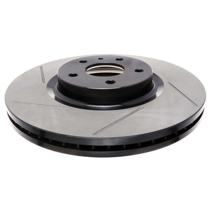 StopTech 13-18 Ford Fusion / Lincoln MKZ Front Right Sport Slotted Brake Rotor 126.61108SR
