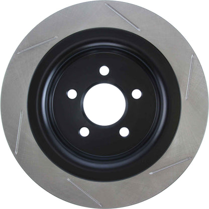 StopTech 2015 Ford Mustang GT w/ Brembo Brakes Right Rear Slotted Brake Rotor 126.61109SR
