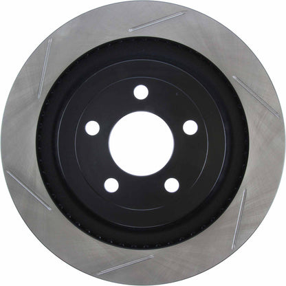 StopTech 2015 Ford Mustang GT w/ Brembo Brakes Right Rear Slotted Brake Rotor 126.61109SR