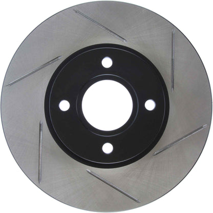 StopTech 14-18 Ford Fiesta Cryo Slotted Front Left Sport Brake Rotor 126.61110CSL