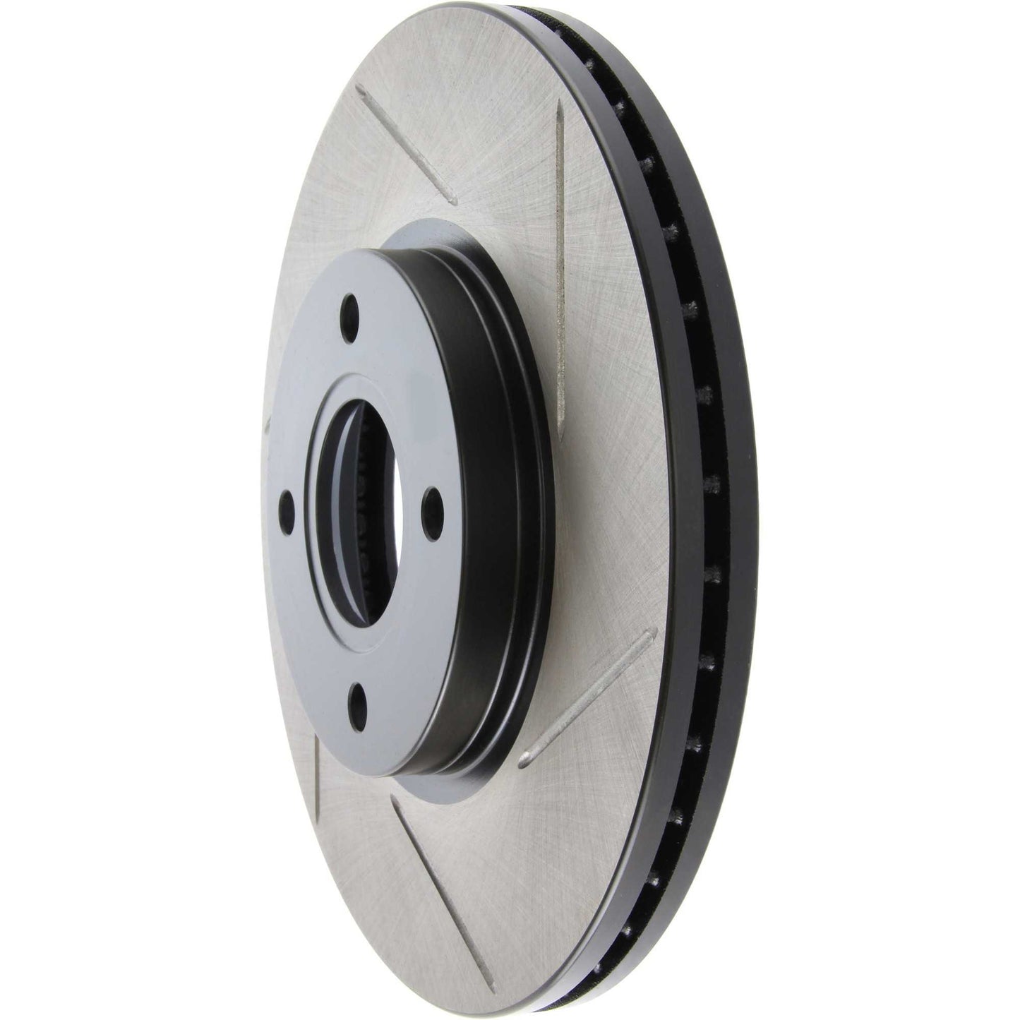 StopTech 14-18 Ford Fiesta Cryo Slotted Front Left Sport Brake Rotor 126.61110CSL