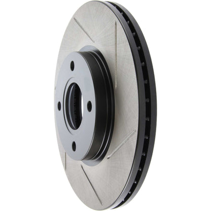 StopTech 14-18 Ford Fiesta Cryo Slotted Front Left Sport Brake Rotor 126.61110CSL