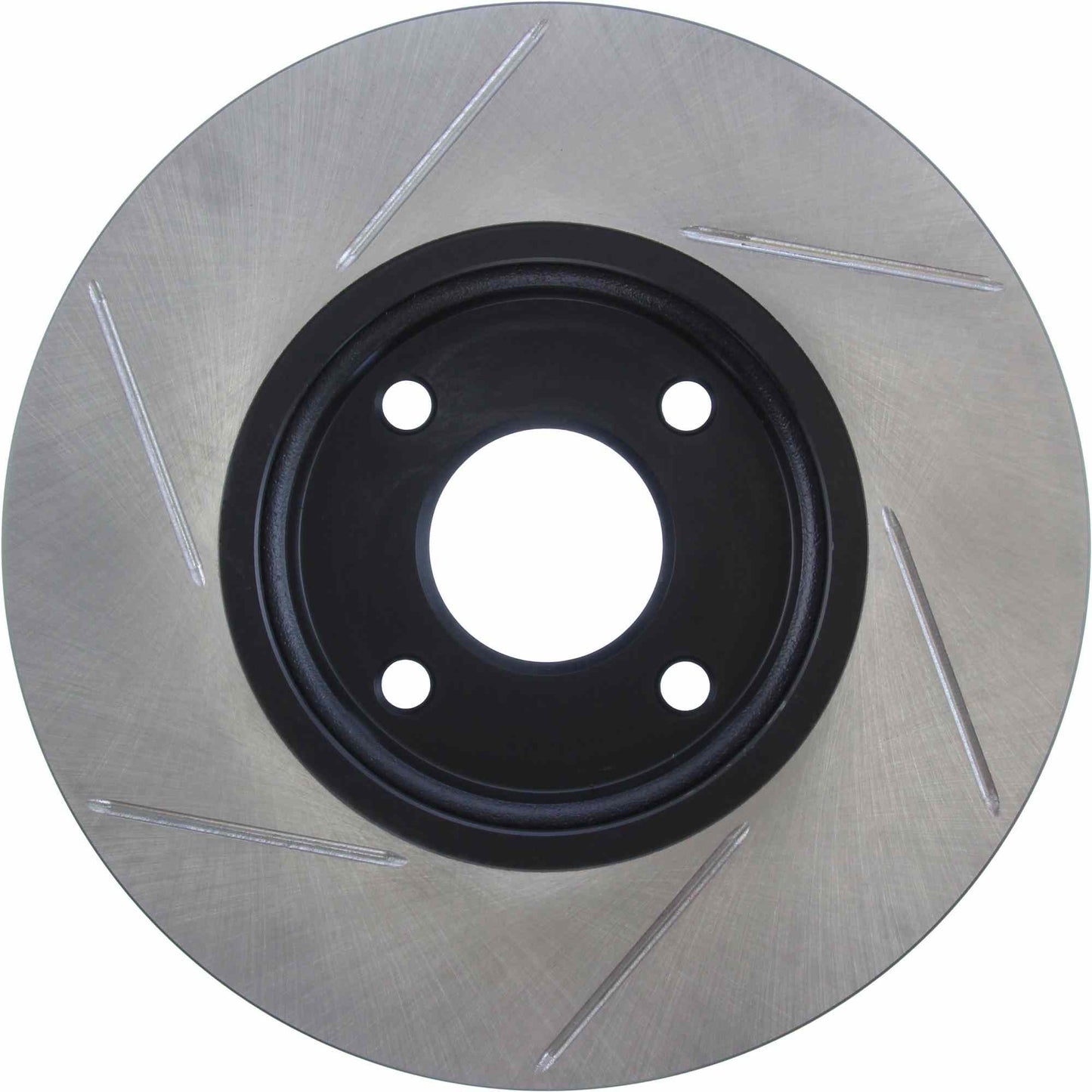 StopTech 2014 Ford Fiesta Left Front Disc Slotted Brake Rotor 126.61110SL