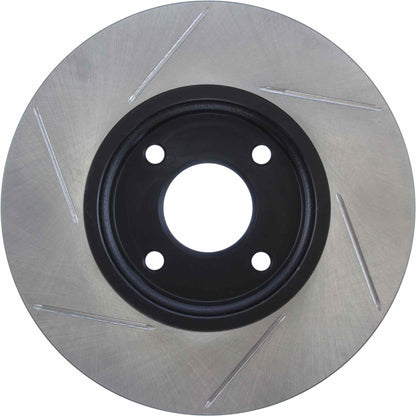 StopTech 2014 Ford Fiesta Left Front Disc Slotted Brake Rotor 126.61110SL