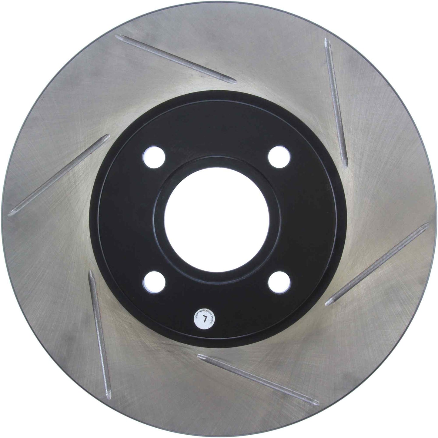 StopTech 2014 Ford Fiesta Left Front Disc Slotted Brake Rotor 126.61110SL