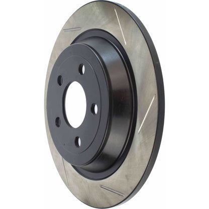 StopTech Sport Slotted Brake Rotor; Rear Left