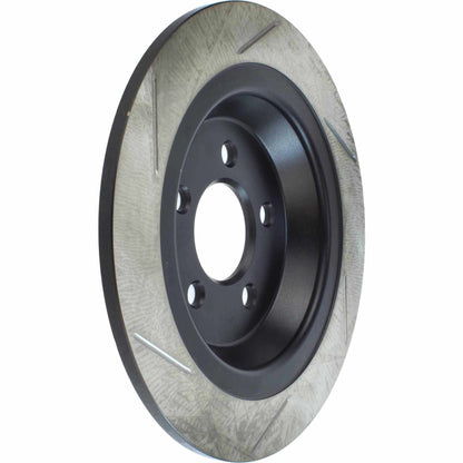 StopTech Sport Slotted Brake Rotor; Rear Left