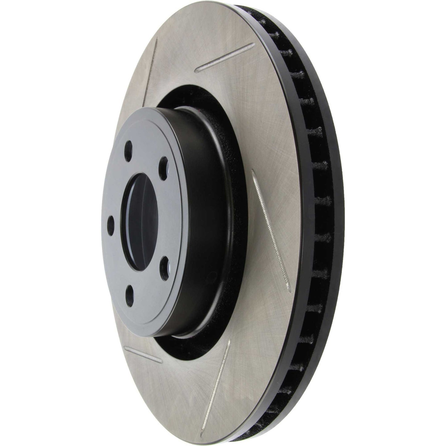 StopTech Power Slot 15-17 Ford Mustang Ecoboost Front Right Slotted Rotor 126.61112SR