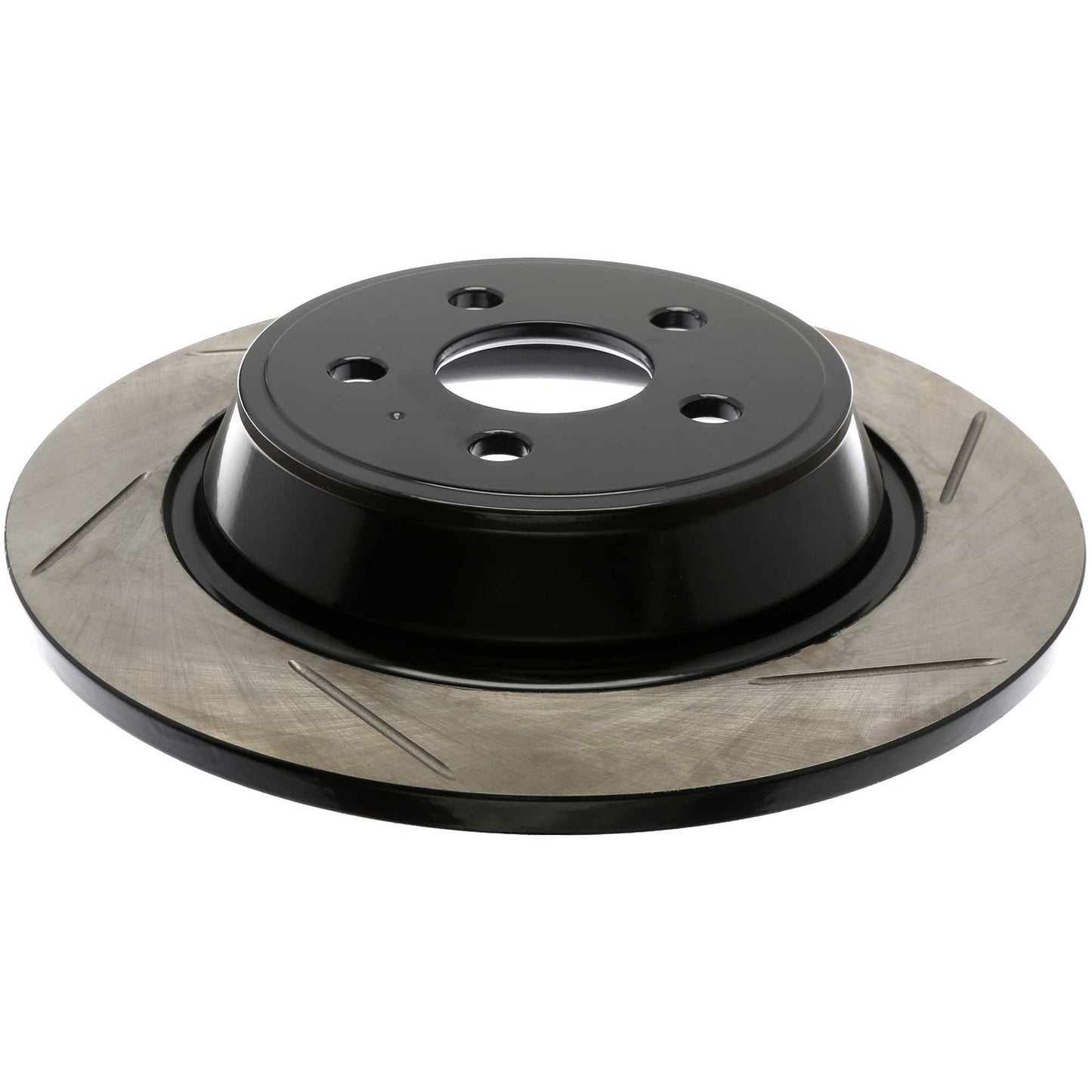 StopTech Sport Slotted Brake Rotor; Rear Left